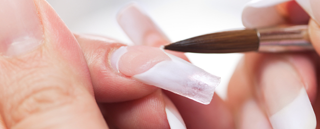 как наращивать ногти при помощи специальных типс фото