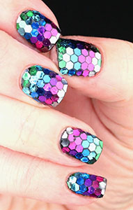 Гель лак с витражным эффектом 1