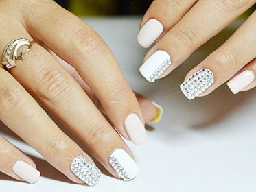 маникюр со стразами 5 маникюр со стразами 5