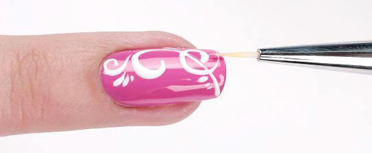 лайнер для нейл-арта волосок или тонкая кисть