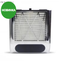 настольный пылесос для маникюра в серебристом корпусе