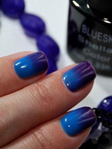 Эффект хамелеона на ногтях