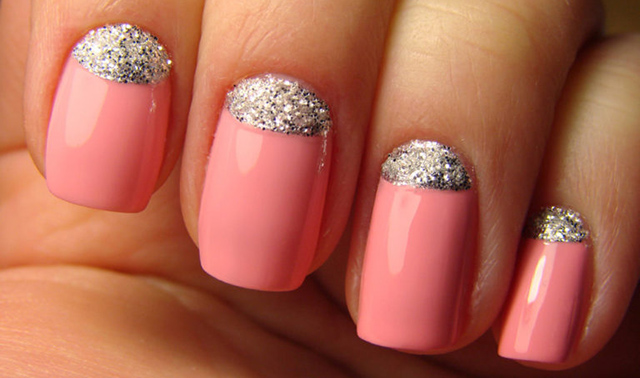 Новогодний маникюр 16