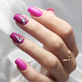 маникюр со стразами 2 маникюр со стразами 2