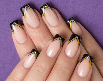 френч со стразами 1 френч со стразами 1