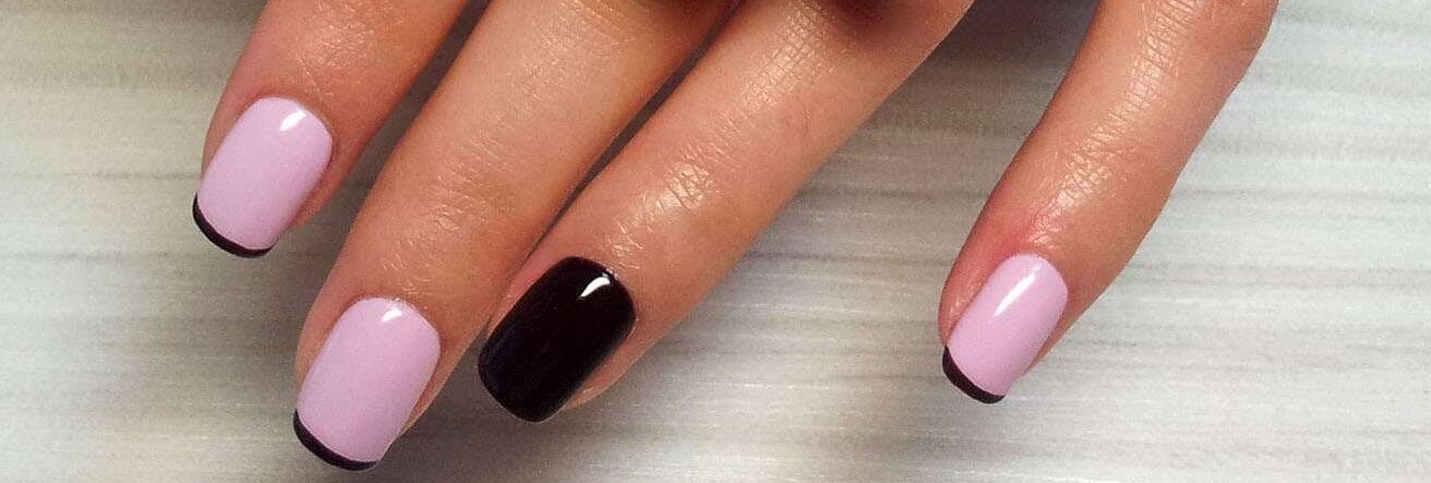 фрэнч гель лаком