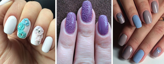 завершение маникюра