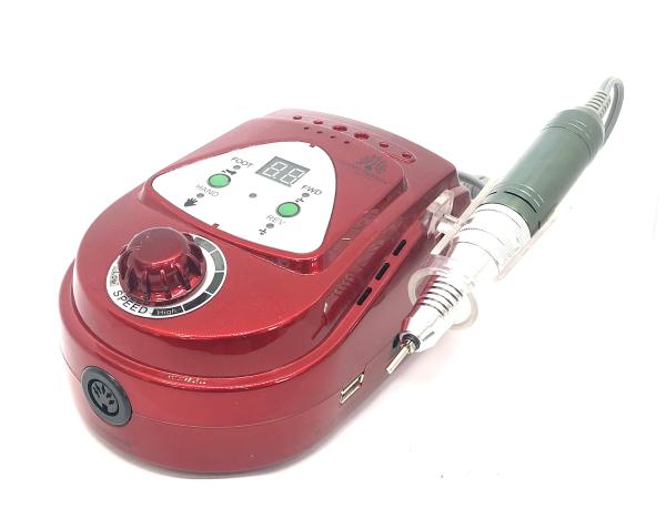 Аппарат для маникюра и педикюра Global Fashion (Глобал Фэшн) ZS-219, красный, 35000 об.
