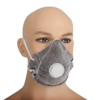Защитная маска-респиратор с клапаном