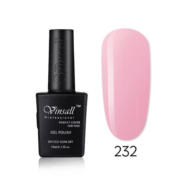 Гель-лак Vinsall (Винсал) Cover pink № 232, 10 мл