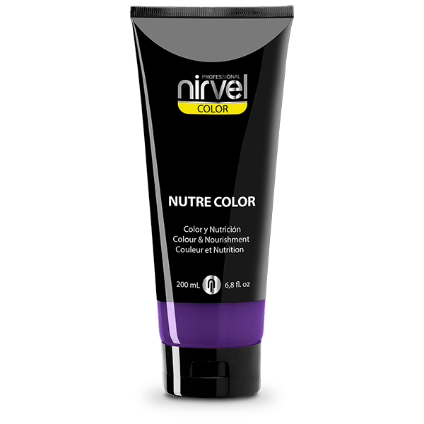 Nirvel (Нирвел) питательная гель-маска Nutre Color Violet, фиолетовый, 200 мл