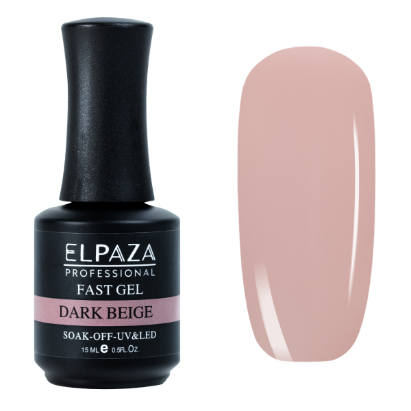 Elpaza (Эльпаза) FAST GEL #DARK BEIGE, 15 мл