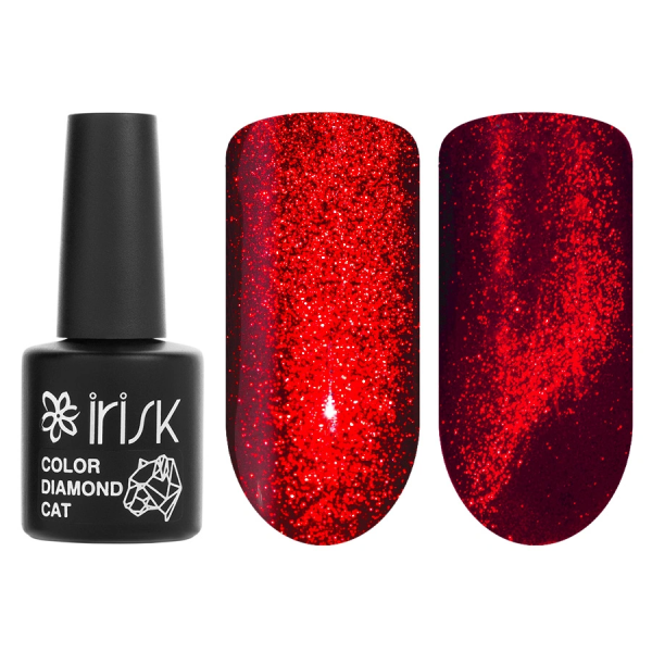 Гель-лак Irisk (Ириск) кошачий глаз Color Diamond Cat, 035, 10мл