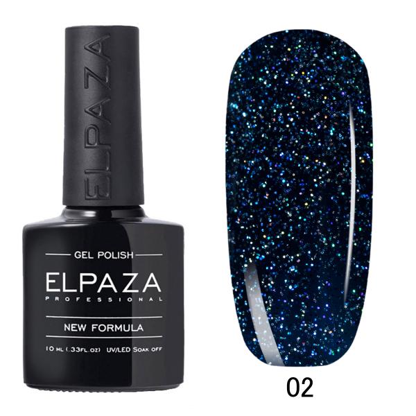 Гель-лак Elpaza (Эльпаза) Sparkle № 002, 10 мл