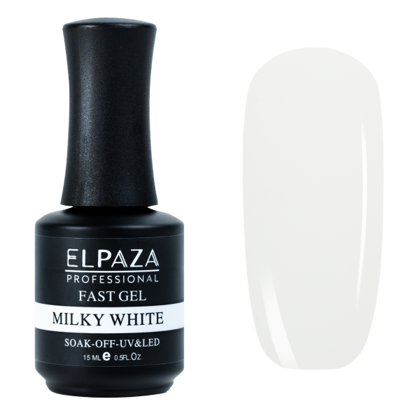 Elpaza (Эльпаза) FAST GEL #MILKY WHITE, 15 мл
