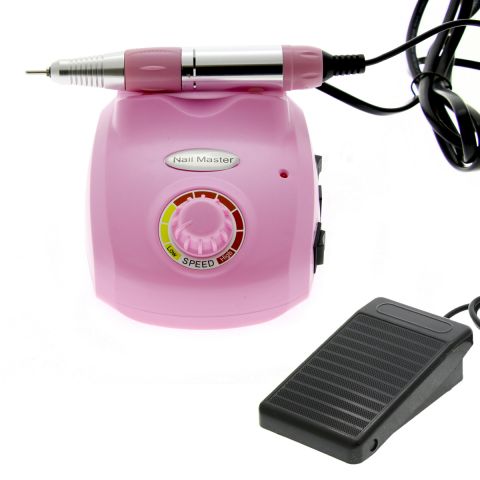 Аппарат для маникюра Nail Master ZS-603, розовый, 35000 оборотов