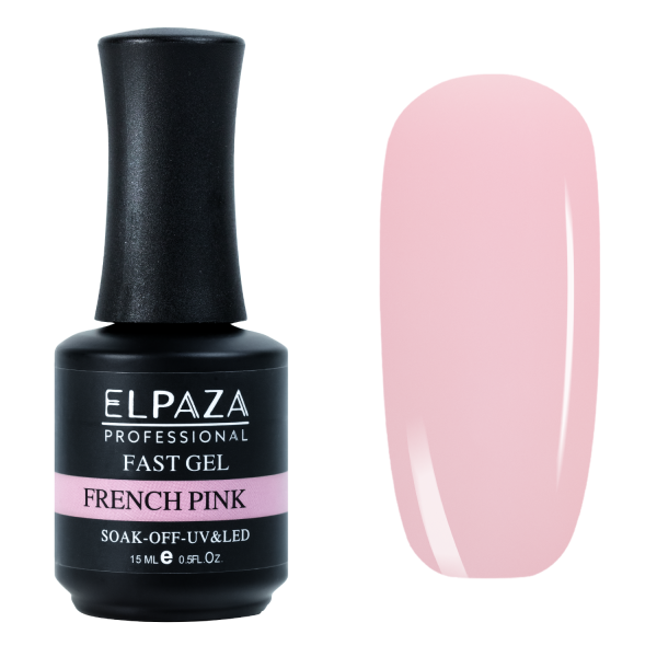 Elpaza (Эльпаза) FAST GEL #FRENCH PINK, 15 мл