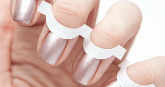 трафарет для лунного маникюра