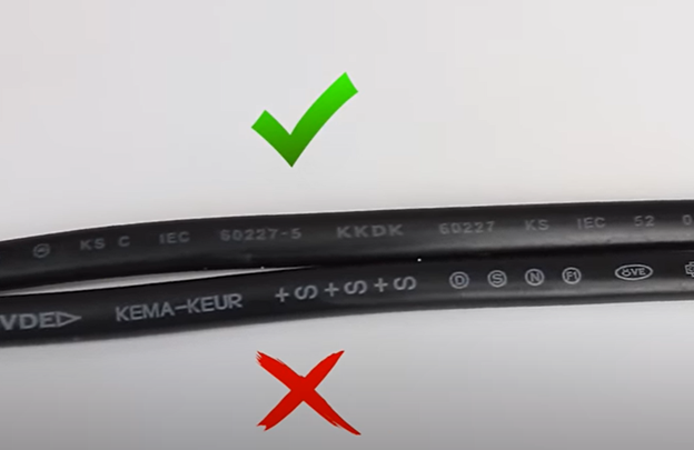 Сравнение шнуров Strong 210/105l с подделкой