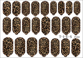 Пленка TIES для маникюра P-041