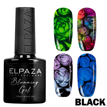 База Elpaza (Эльпаза) основа для растекания Bluooming gel Black, 10 мл