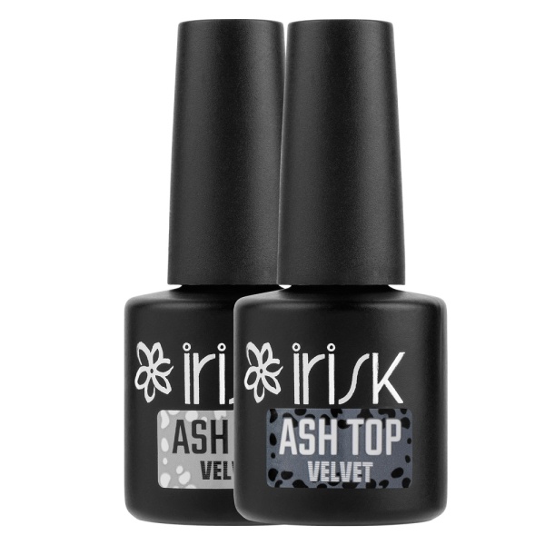 Велветовый топ Irisk (Ириск) Velvet Ash декоративный без липкого слоя 02, 10 мл