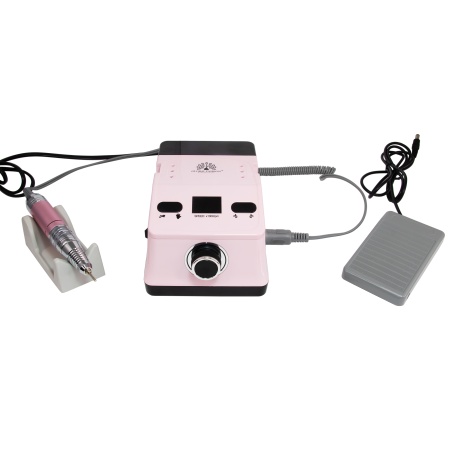 Аппарат для маникюра и педикюра Global Fashion (Глобал Фэшн) ZS-718, розовый, 50000 об.