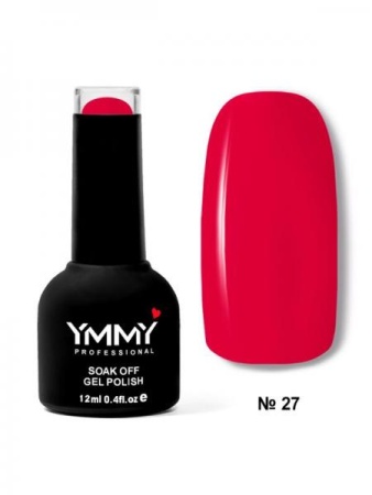 Гель-лак YMMY (Ямми) Алые паруса А 027, 12 мл