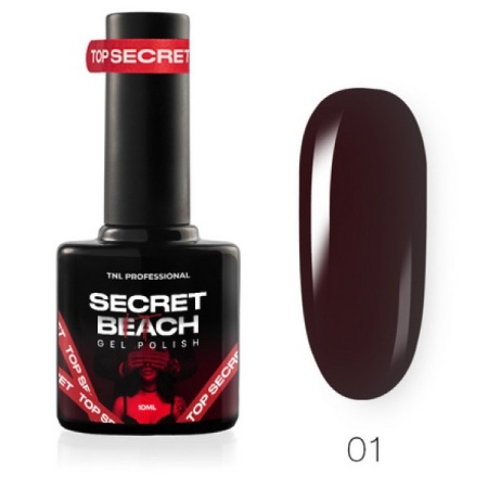 Гель-лак TNL (тнл) Secret Beach 001 Дьявольские соблазны, 10 мл.