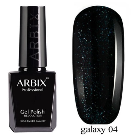 Гель-лак Arbix (Арбикс) Galaxy № 004, 10 мл