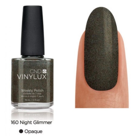 Лак CND Vinylux (Винилюкс) Night Glimmer 160, 15 мл