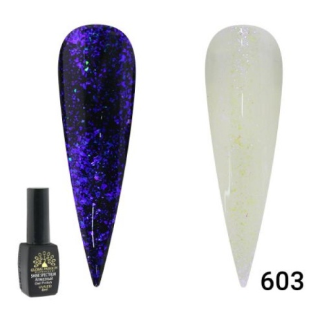 Гель-лак Global Fashion (Глобал Фэшн) Galaxy Star 603, 8 мл