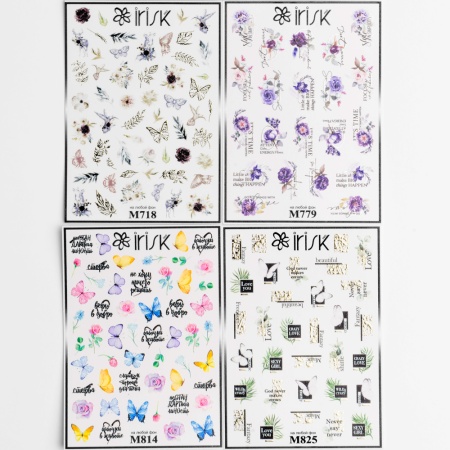 Слайдер Irisk Весна-лето переводные с элементами художественного литья 718М