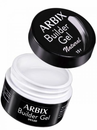 Arbix (Арбикс) Builder Gel Natural моделирующий гель, 15 мл
