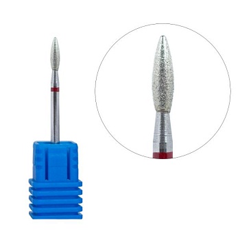 Алмазная фреза Major пламя 025, красная Алмазная фреза Major пламя 025, красная