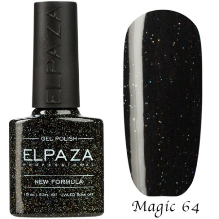 Гель-лак Elpaza (Эльпаза) Magic Glitter 064, 10 мл