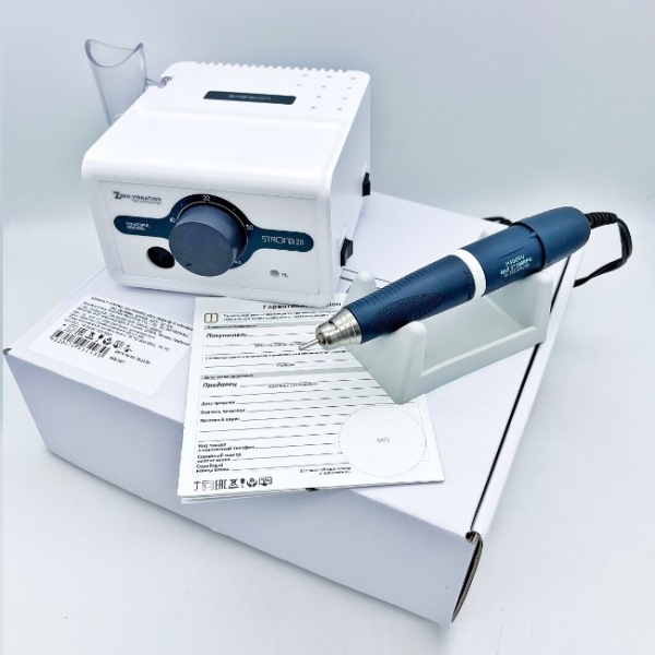 Аппарат для маникюра Strong-211/H400RU (без педали в коробке), оригинальный, 37000 об.