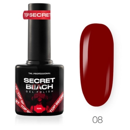Гель-лак TNL (тнл) Secret Beach 008 Запретное желание, 10 мл.