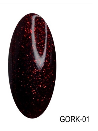 Гель-лак Gellaktik (Геллактик) Only Red Kiss Gork 01, 12 мл
