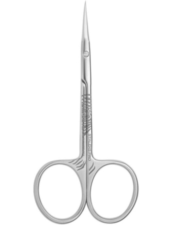 Staleks (Сталекс) Ножницы профессиональные с крючком для кутикулы EXCLUSIVE 23 TYPE 1 (zebra), SX-23/1z