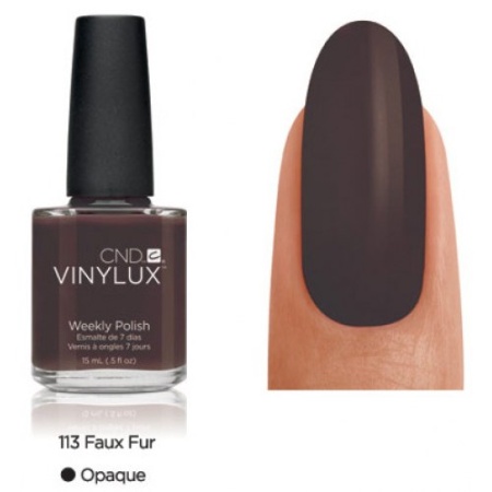 Лак CND Vinylux (Винилюкс) Faux Fur 113, 15 мл
