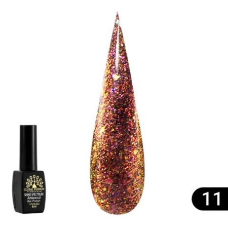 Гель-лак Global Fashion (Глобал Фэшн) Shine Spectrum 311, 8 мл