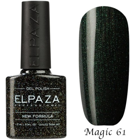 Гель-лак Elpaza (Эльпаза) Magic Glitter 061, 10 мл