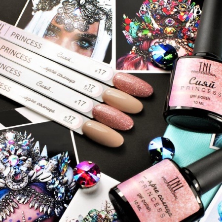 Гель-лак TNL (тнл) Princess 017 Ярче солнца, 10 мл