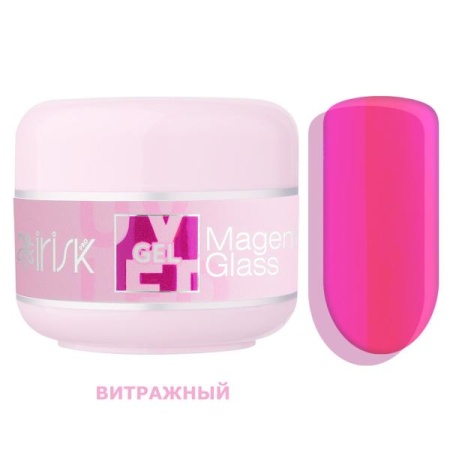 Моделирующий гель Irisk ABC Limited collection, №72 Magenta Glass, 15мл