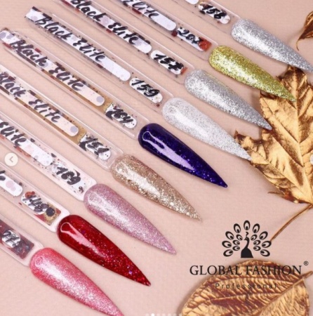 Гель-лак Global Fashion (Глобал Фэшн) Black Elite 158, 8 мл Гель-лак Global Fashion (Глобал Фэшн) Black Elite 158, 8 мл