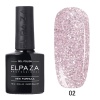 Гель-лак Elpaza (Эльпаза) светоотражающий Platinum 02, 10 мл