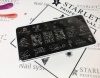 Пластина для стемпинга Starlet (старлет) № 126