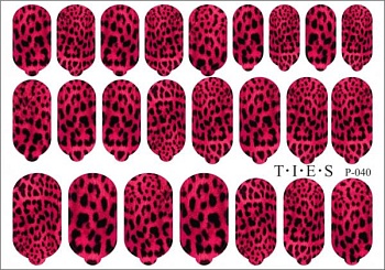 Пленка TIES для маникюра P-040