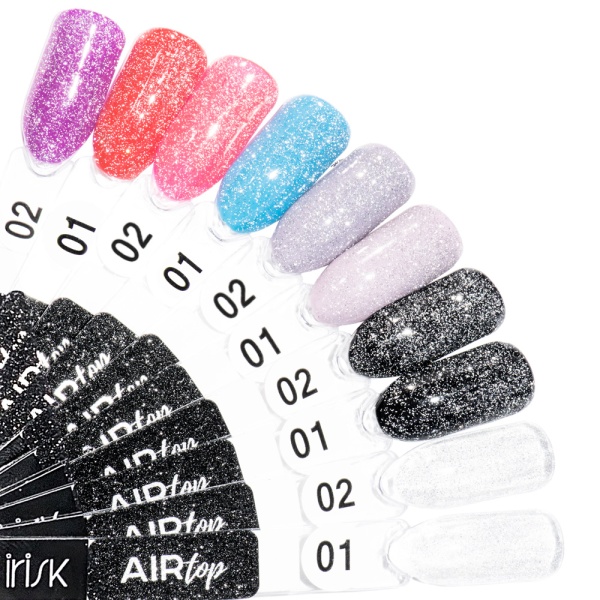 Топ светоотражающий Irisk (Ириск) без липкого слоя Air Top, 11 (Blue), 10мл